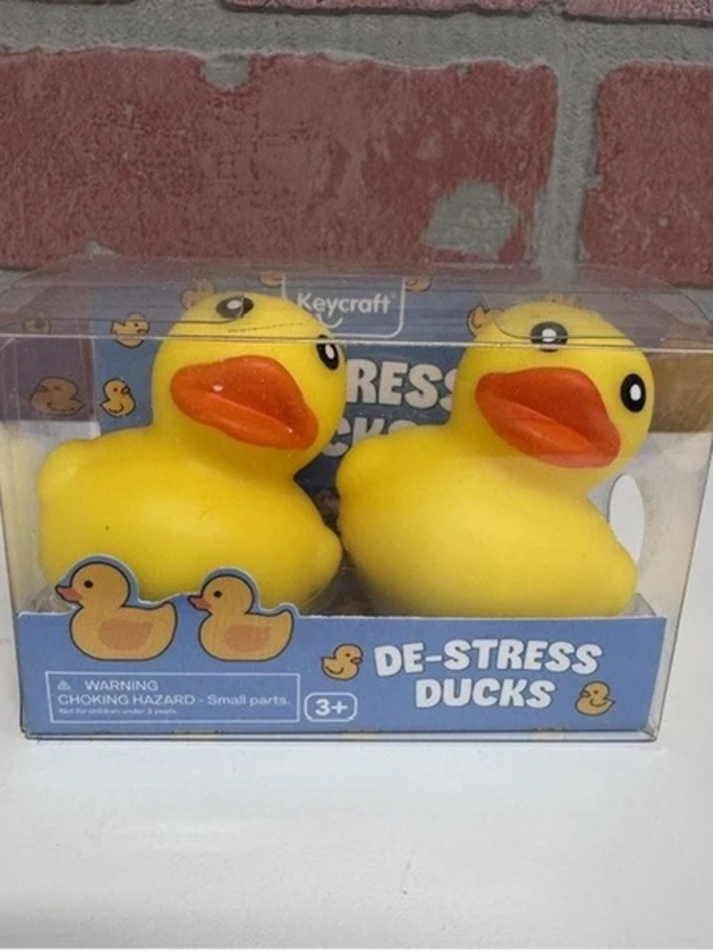 De-Stress Squishy Rubber Ducks (2 Pack)